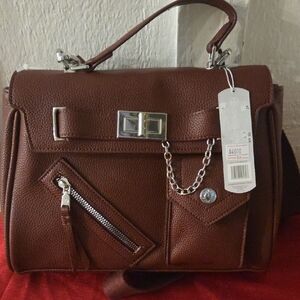 Brown Leather Handbag